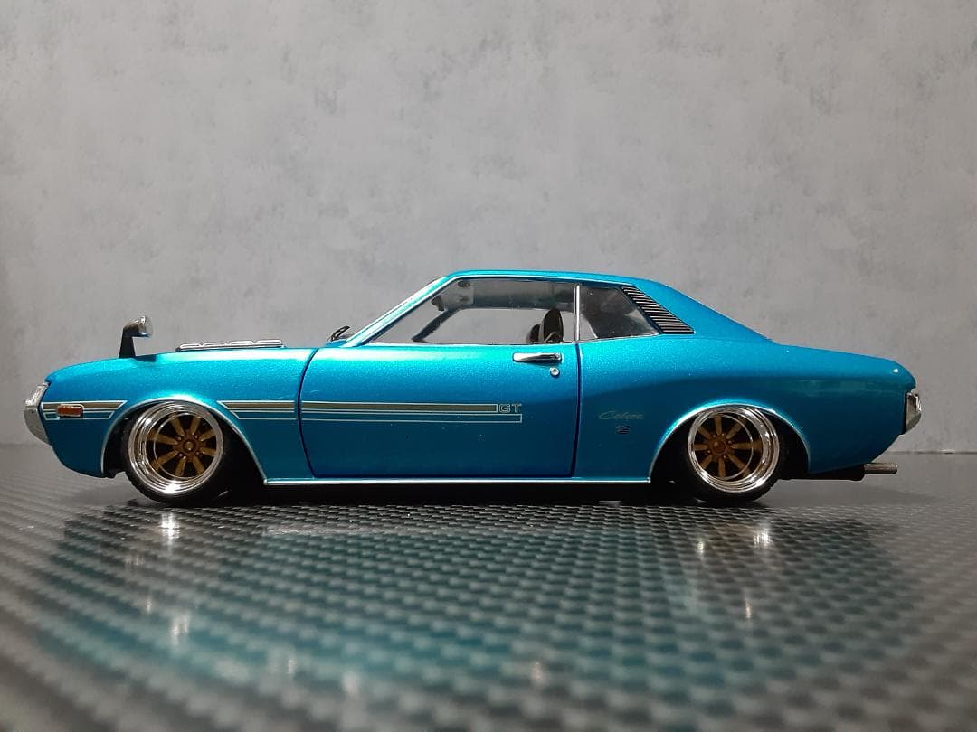 Hachette 1/24 トヨタ セリカ1600GT カスタム改 ワタナベ