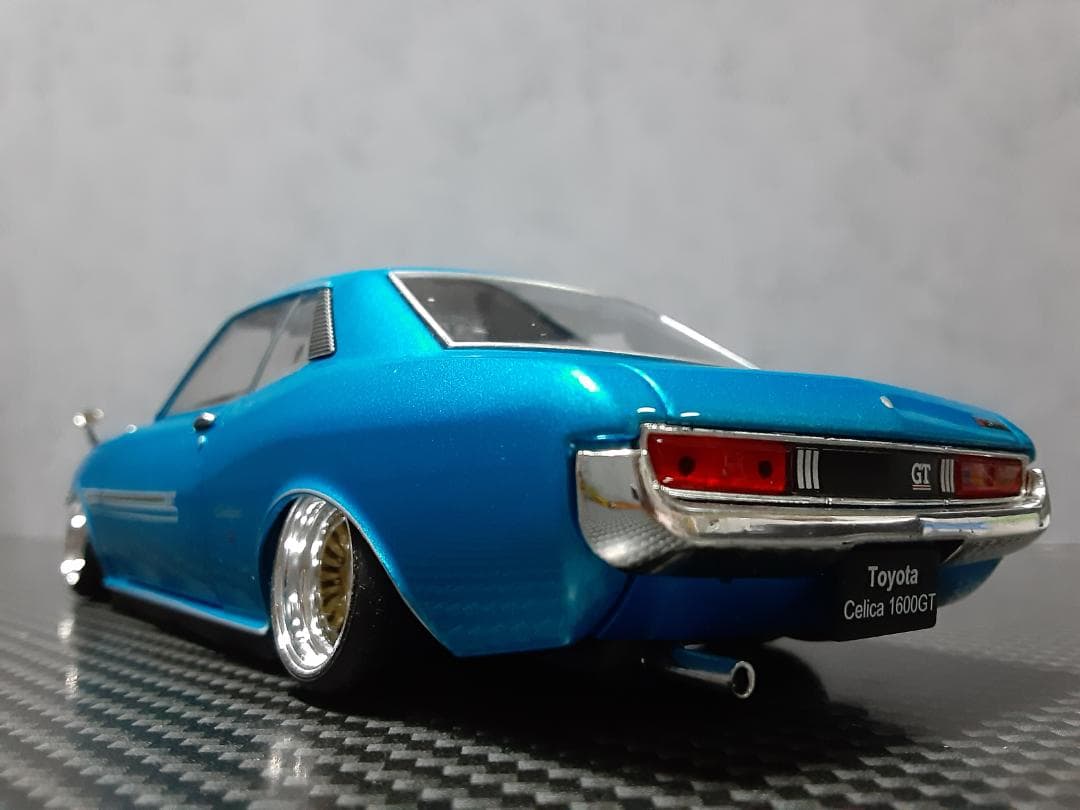 Hachette 1/24 トヨタ セリカ1600GT カスタム改 ワタナベ