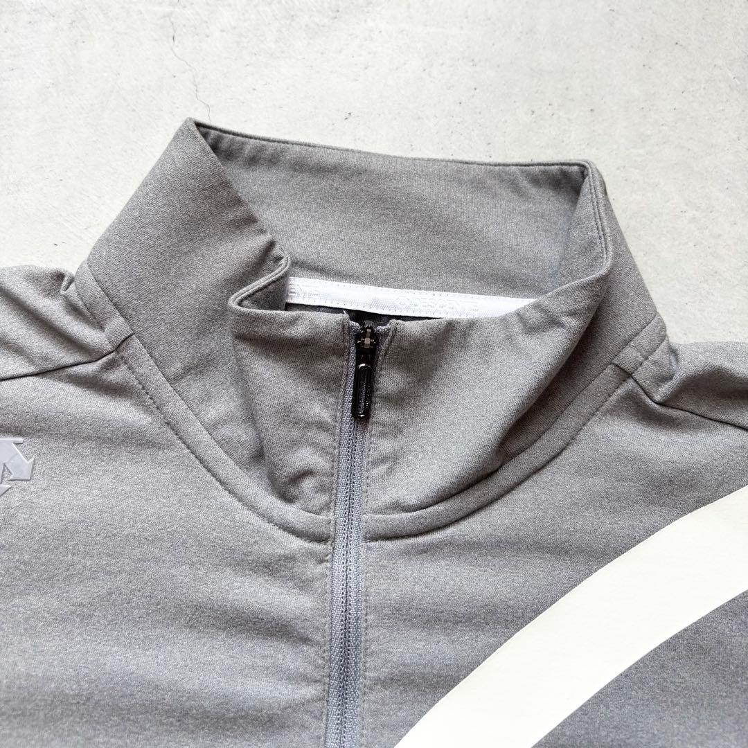 【極美品】DESCENTE GOLF デサントゴルフ ハーフジップ長袖シャツ L