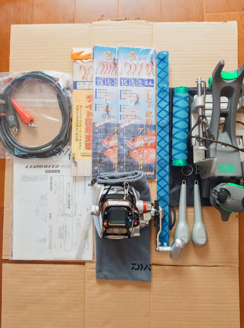 [極上品]ダイワレオブリッツ５００MT使用38/26km　付属品多数