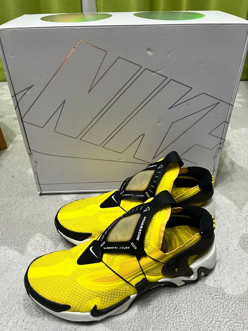 シューズ(男性用) Nike Adapt Huarache Yellow/Black