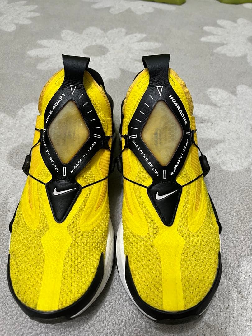 シューズ(男性用) Nike Adapt Huarache Yellow/Black