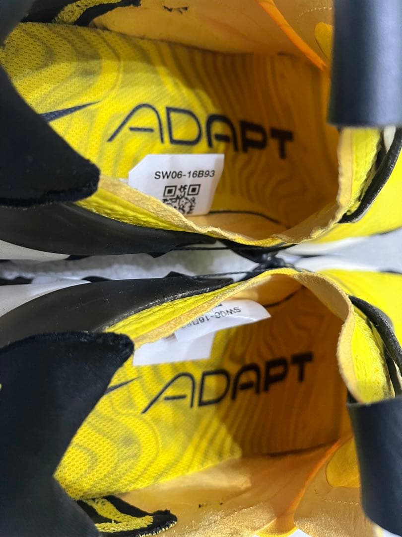 シューズ(男性用) Nike Adapt Huarache Yellow/Black