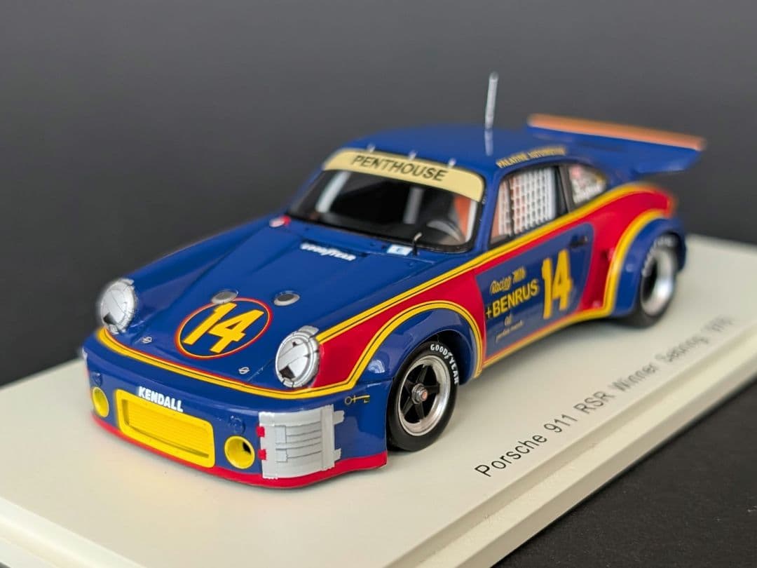 スパーク 1/43 ポルシェ 911 RSR Sebring 1976年優勝