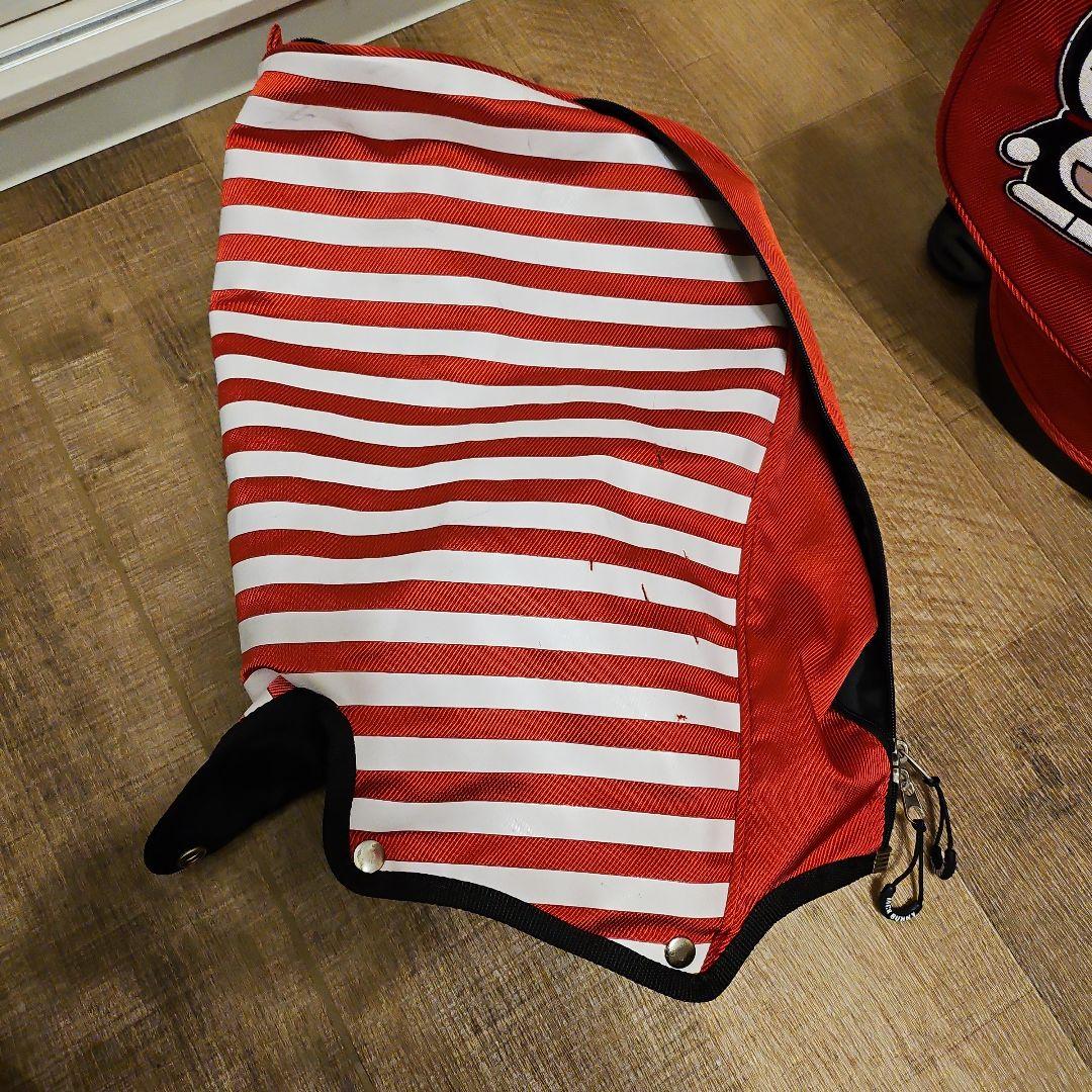 JACK BUNNY ゴルフバッグ レッドストライプ