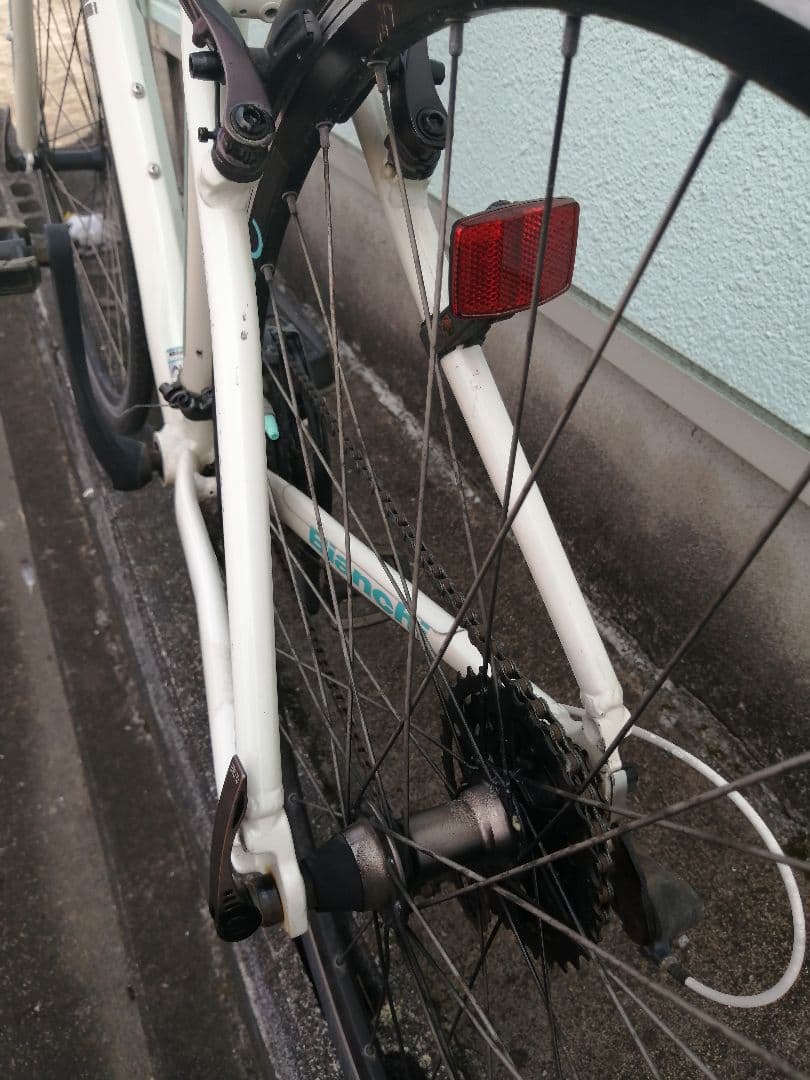 Bianchi C Sportクロスバイク700C走る曲がる止まる問題なしSM位
