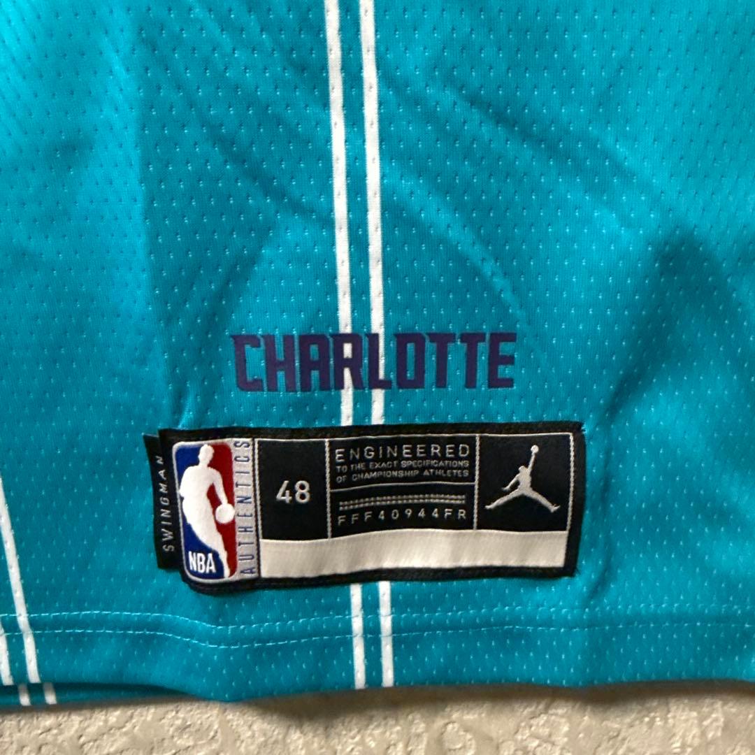 NBA ラメロボール　ゲームシャツ　バスケ　ジョーダン
