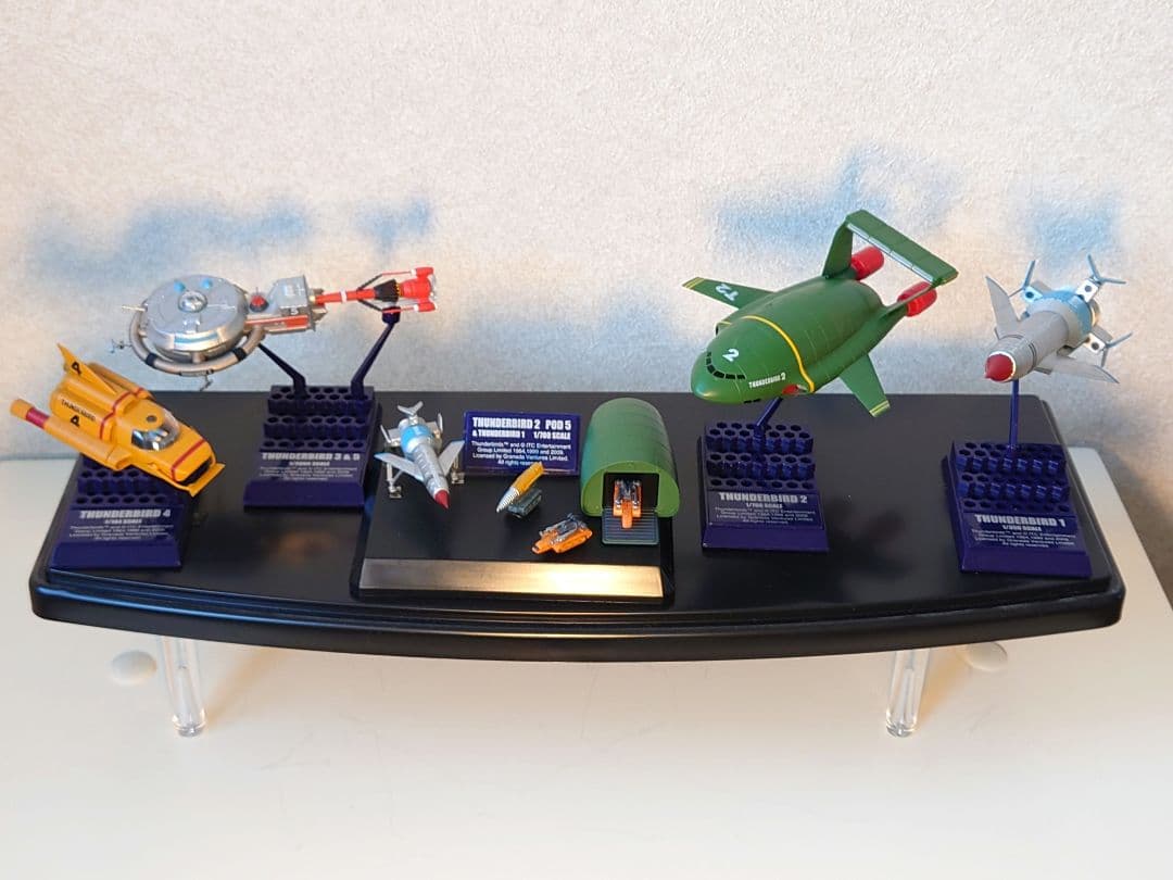 サンダーバード　メカニック・コレクション　全５種　未開封　エフ・トイズ