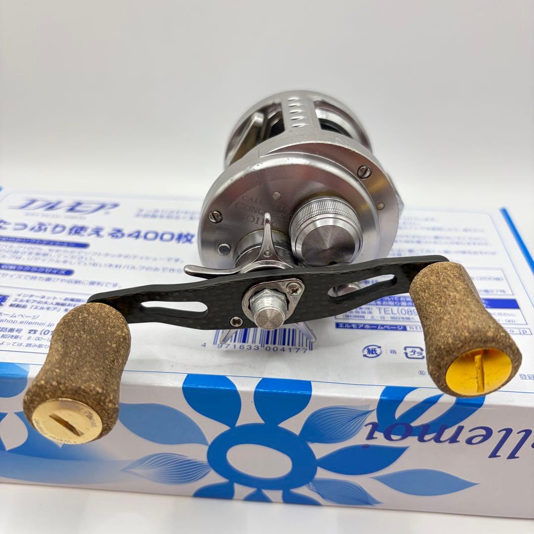 SHIMANO シマノ カルカッタ コンクエスト101DC 左巻き ベイトリール