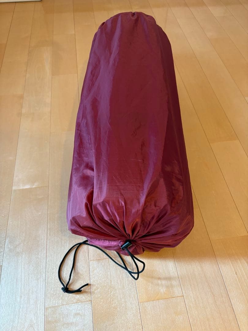 Coleman キャンパーインフレーターマット/Wセット/ワインレッド