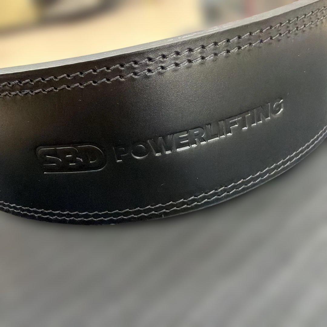 SBD パワーベルト 黒/赤【極美品】