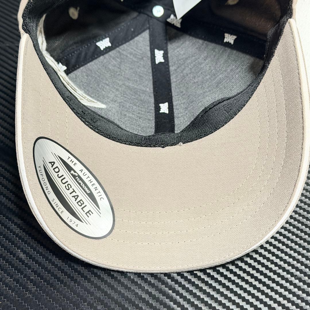 【未使用に近い】PXG キャップ カーキ/ベージュ系 フリーサイズ