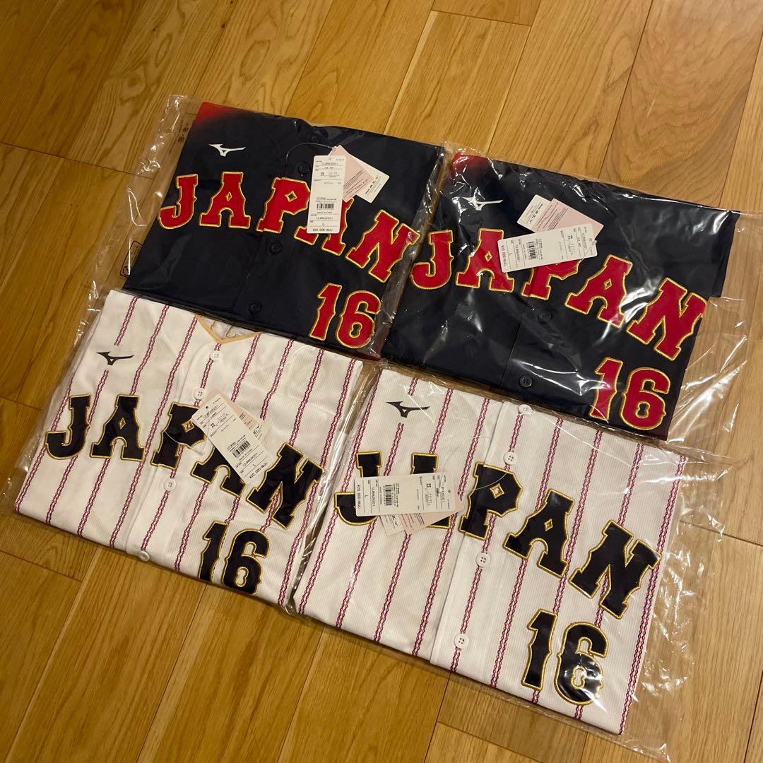 L 4枚セット 大谷翔平 WBC 2026 レプリカユニフォーム 侍ジャパン