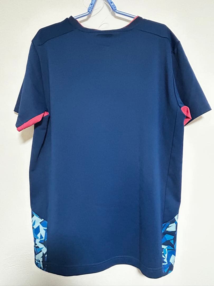 YONEX バドミントンシャツ Ｏ ネイビー