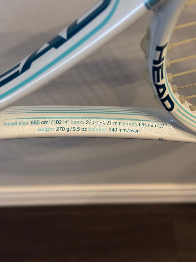 ほぼ新品　テニスラケット　女性用　レディース　HEAD INSTINCT S