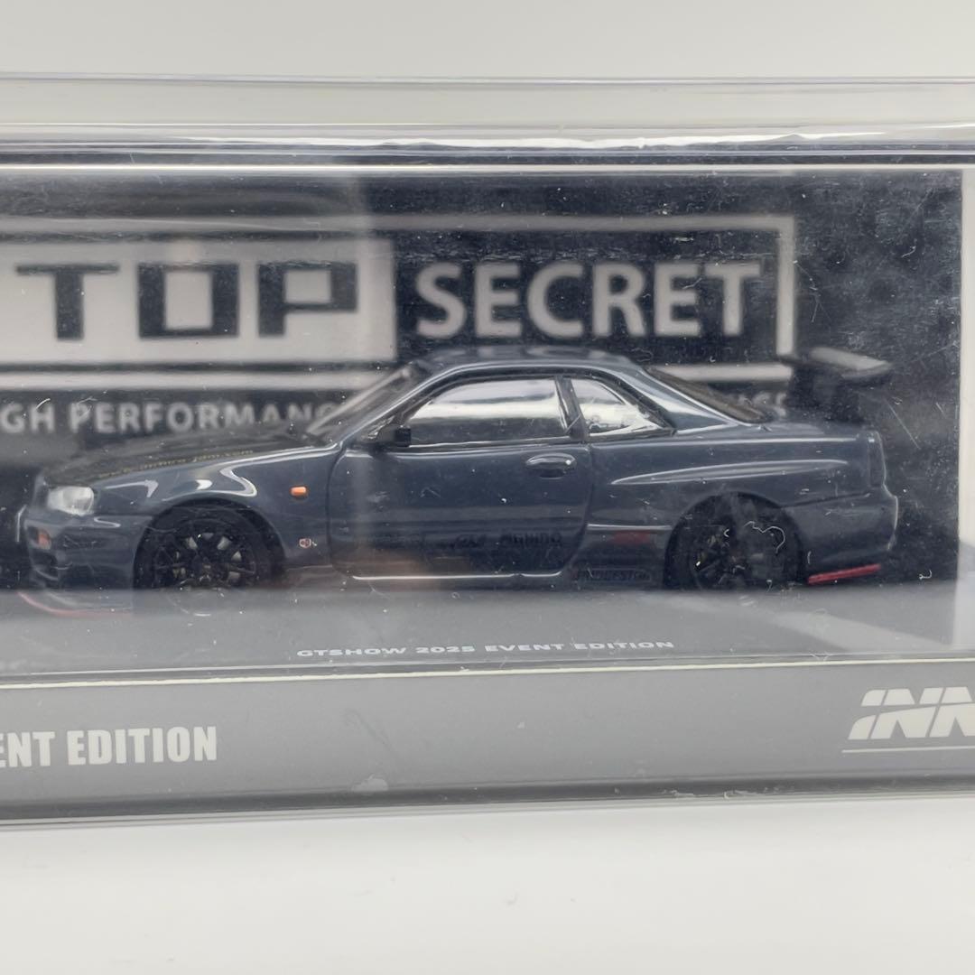 イノモデル 1/64 TOPSECRET GTR R34 GTSHOW2025