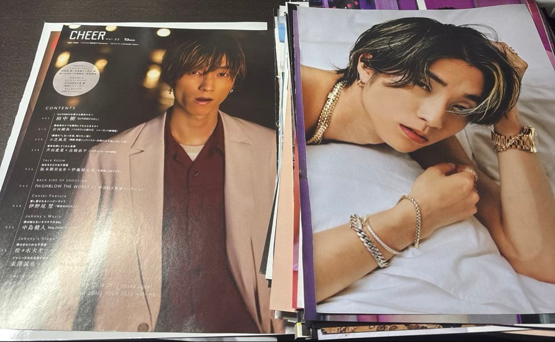 SixTONES まとめ売り 田中樹 切り抜き 雑誌 ジャニーズ