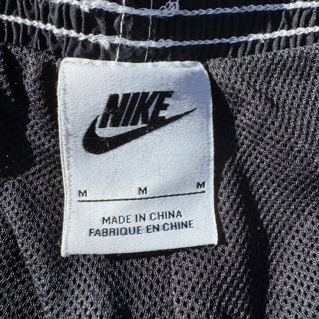たっくーや　NIKE ナイキ スウッシュステッチ トラックパンツ 黒 M