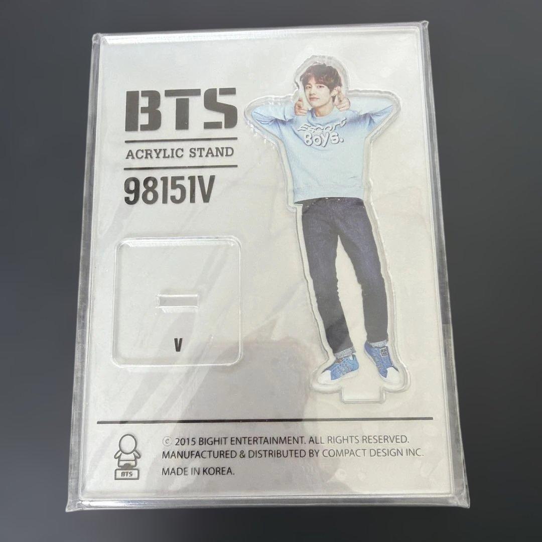 新品　BTS 2ND MUSTER 1st アクリルスタンド　缶バッジ　V