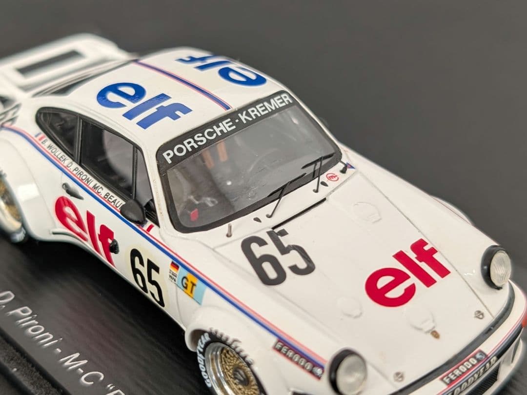 スパーク 1/43 ポルシェ 934 #65 1976年 ル・マン24時間耐久