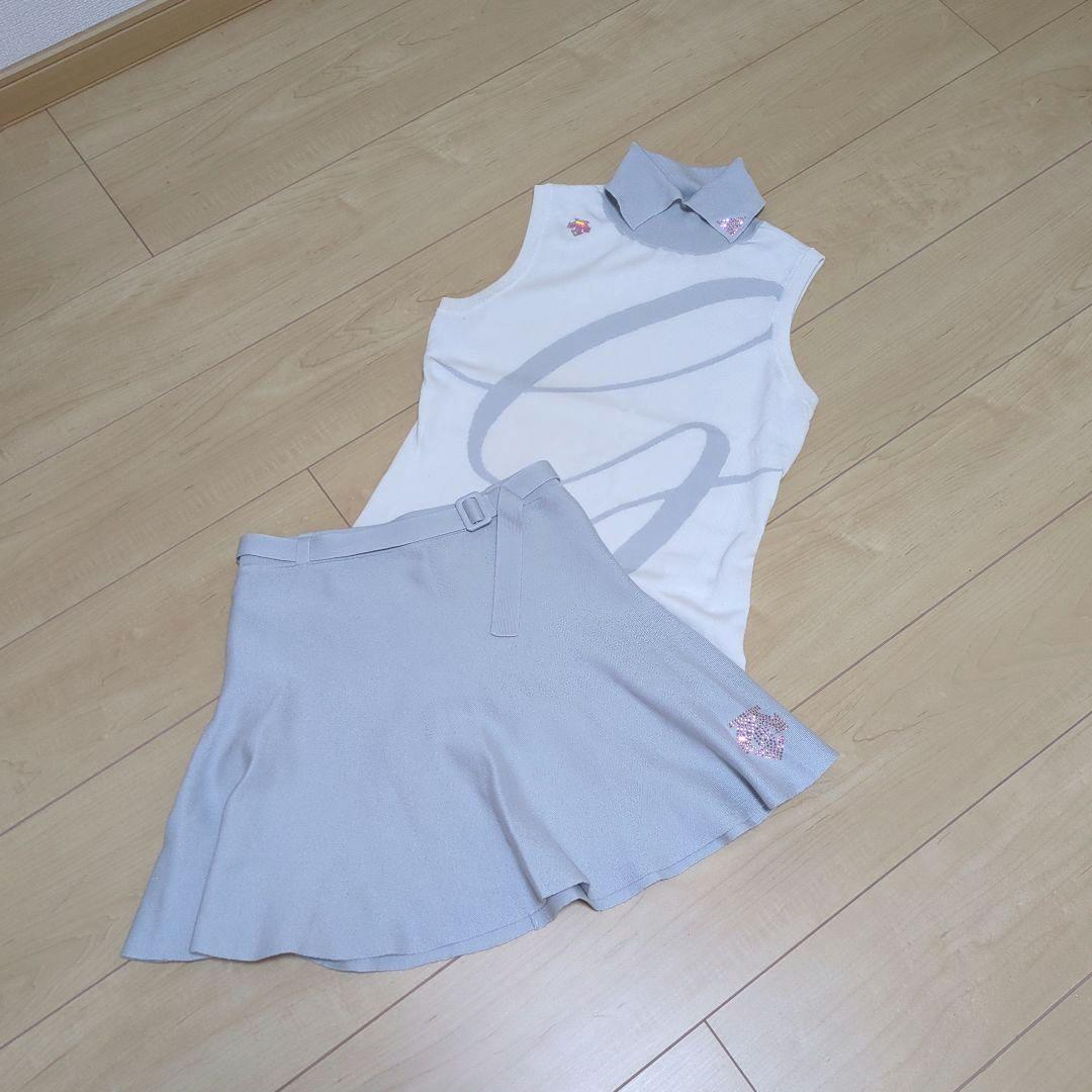 ★美品★　DESCENTE　GOLF　LUXE COLLECTIONセットアップ