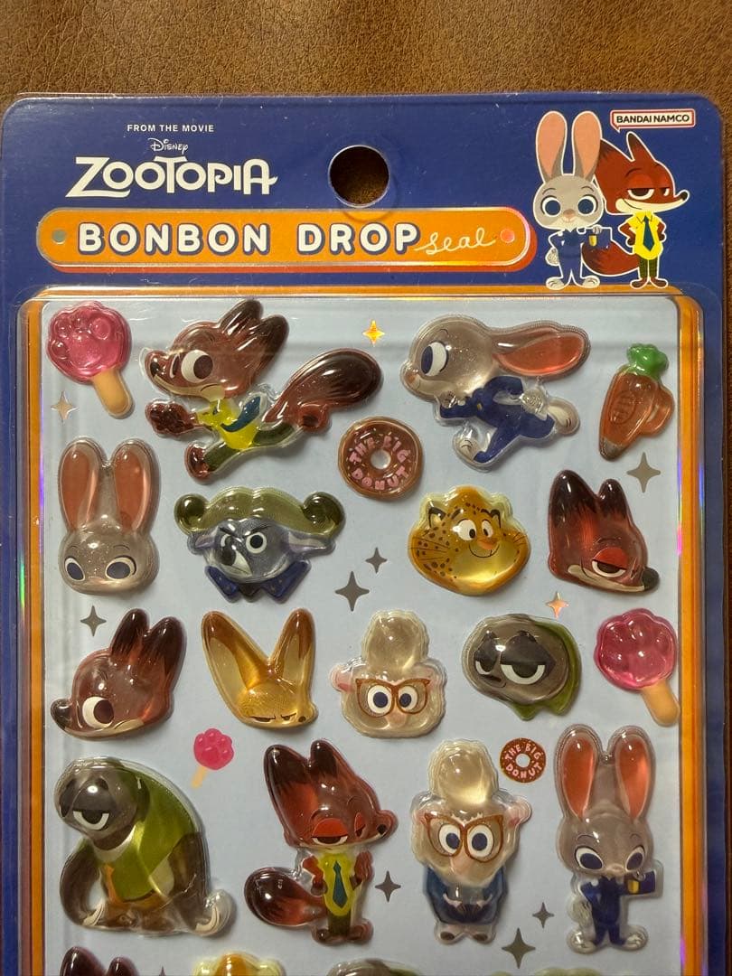 【国内正規品】【希少】【ディズニー第1弾】ボンボンドロップシール ズートピア