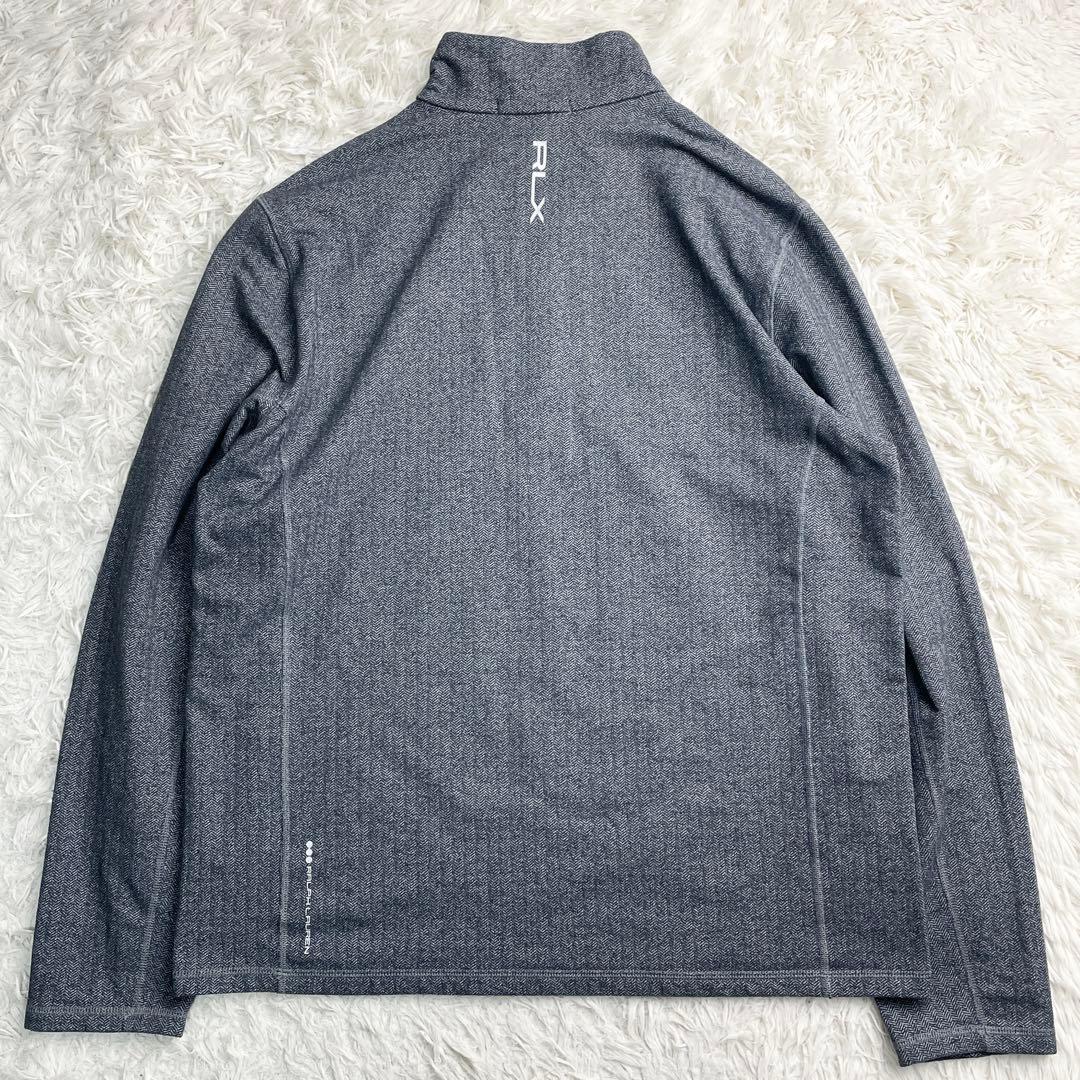 美品 Lサイズ RLX ラルフローレン ハーフジップ ジャケット ストレッチ