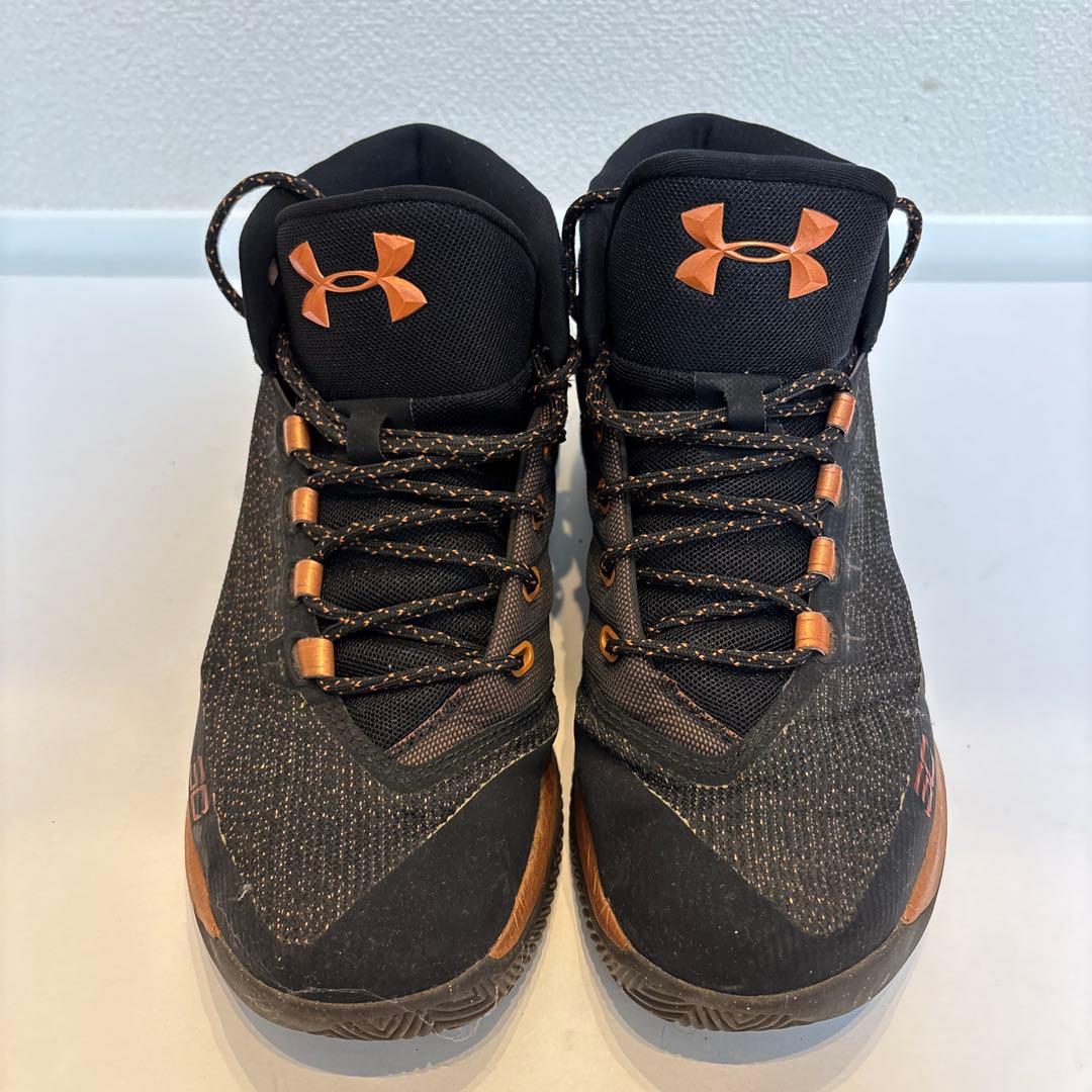 Under Armour カリー バスケットボールシューズ ブラック/オレンジ