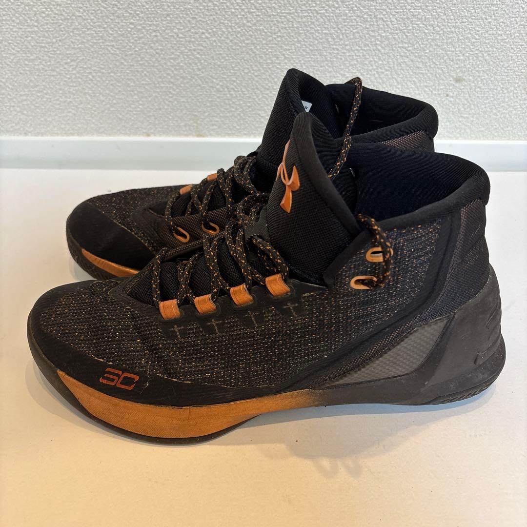 Under Armour カリー バスケットボールシューズ ブラック/オレンジ