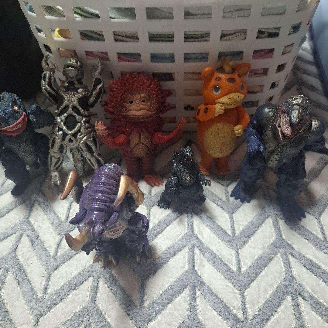 怪獣フィギュア ソフビ 安楽安作 快獣ブースカ 入手困難 まとめ売り