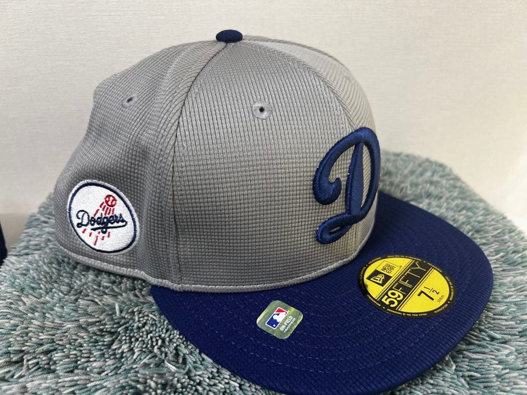 ドジャース 59FIFTY キャップ 7 1/2 選手練習着用モデル 新品未使用