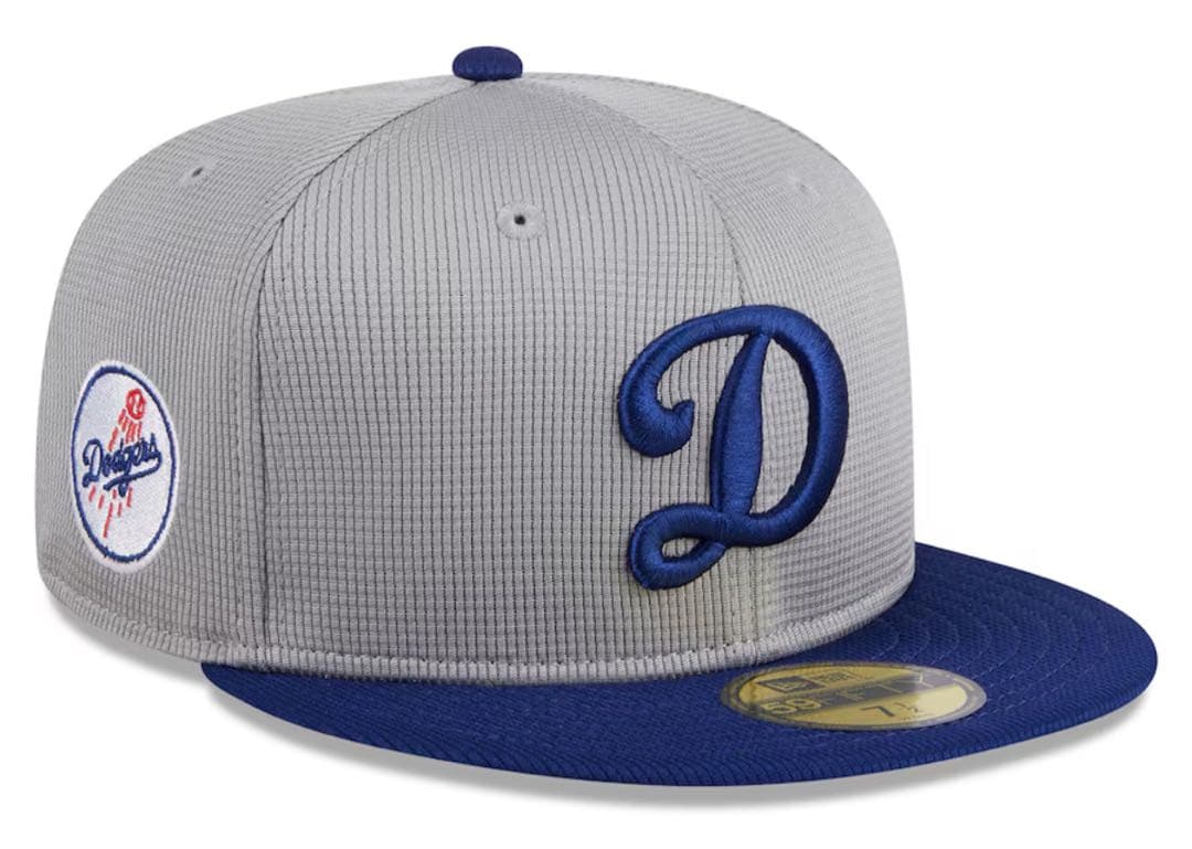 ドジャース 59FIFTY キャップ 7 1/2 選手練習着用モデル 新品未使用