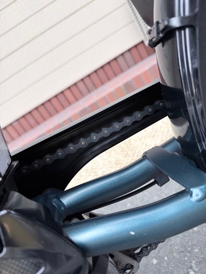 電動アシスト自転車 チャイルドシート付き ダークブルー