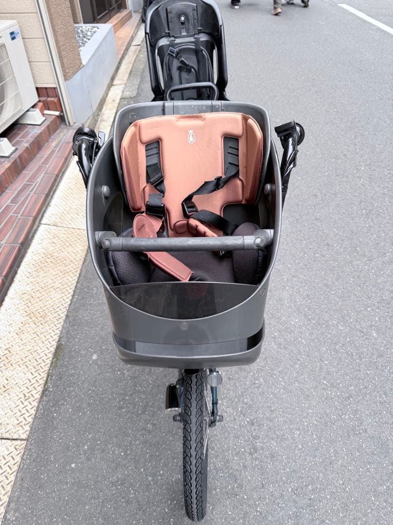 電動アシスト自転車 チャイルドシート付き ダークブルー