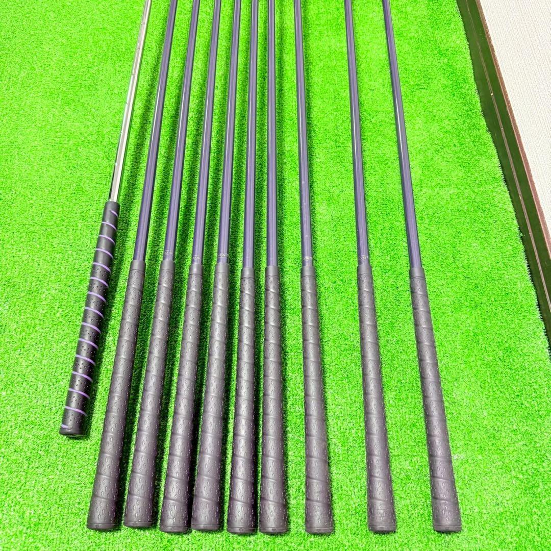 フィラ　ペルギア　レディース10本セット　カーボン　L　右利き用　キャディバッグ
