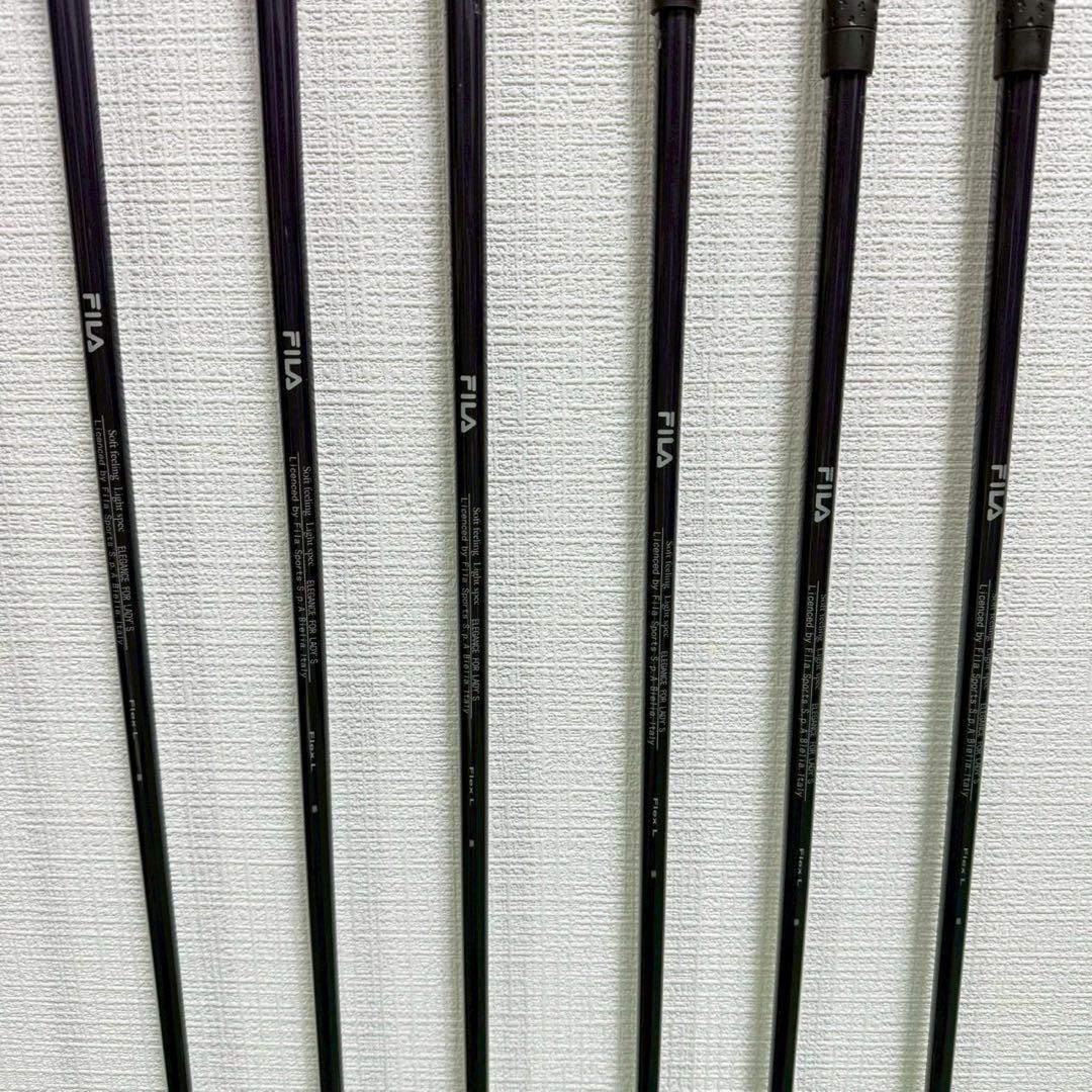 フィラ　ペルギア　レディース10本セット　カーボン　L　右利き用　キャディバッグ