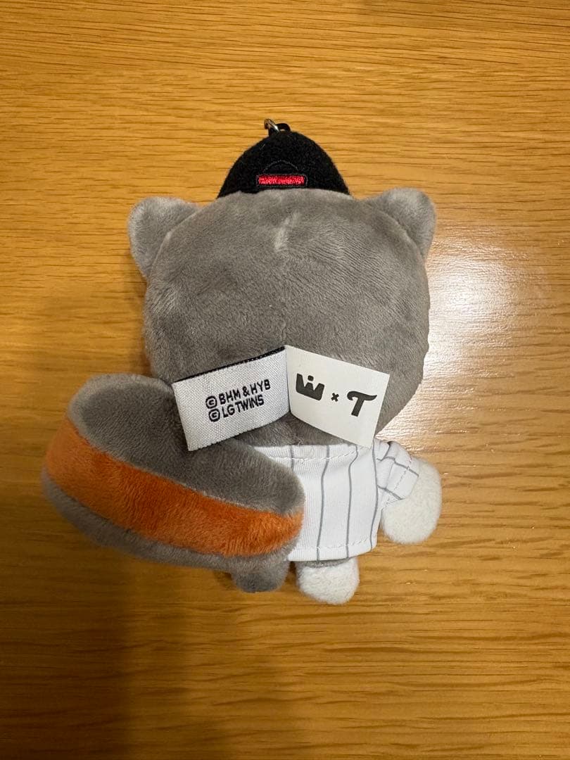 TXT テヒョン ダゴニャン ぬいぐるみキーリング　LG TWINS コラボ