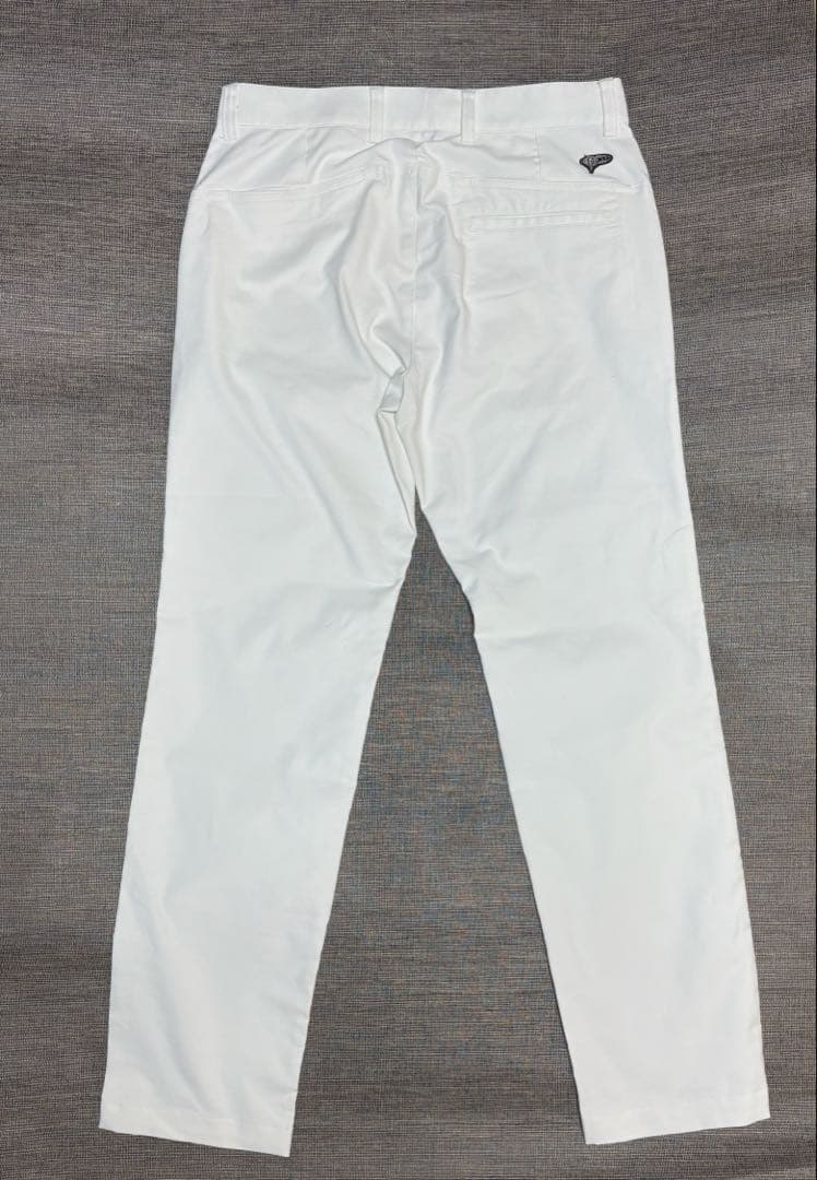 【美品】　BEAMS GOLF ビームスゴルフ ホワイト ゴルフパンツ