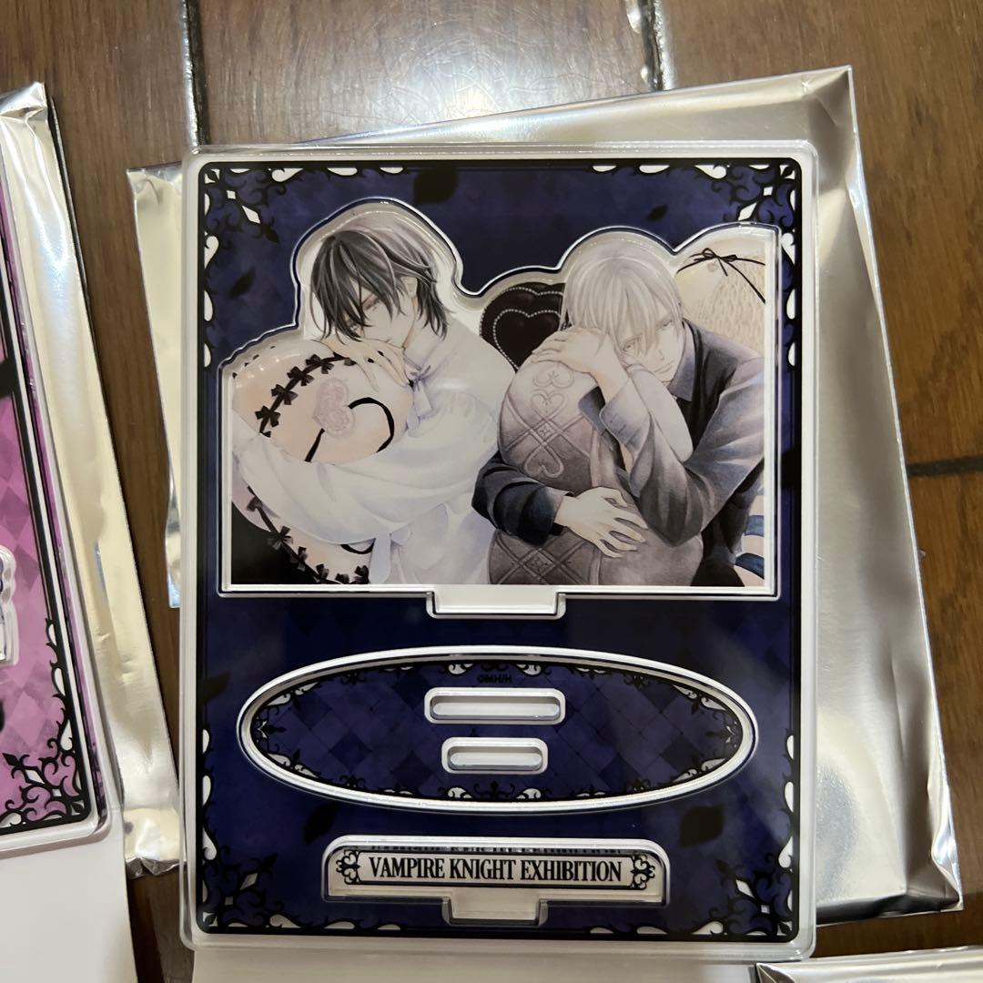 ヴァンパイア騎士原画展　トレーディングアクリルスタンド　4種セット