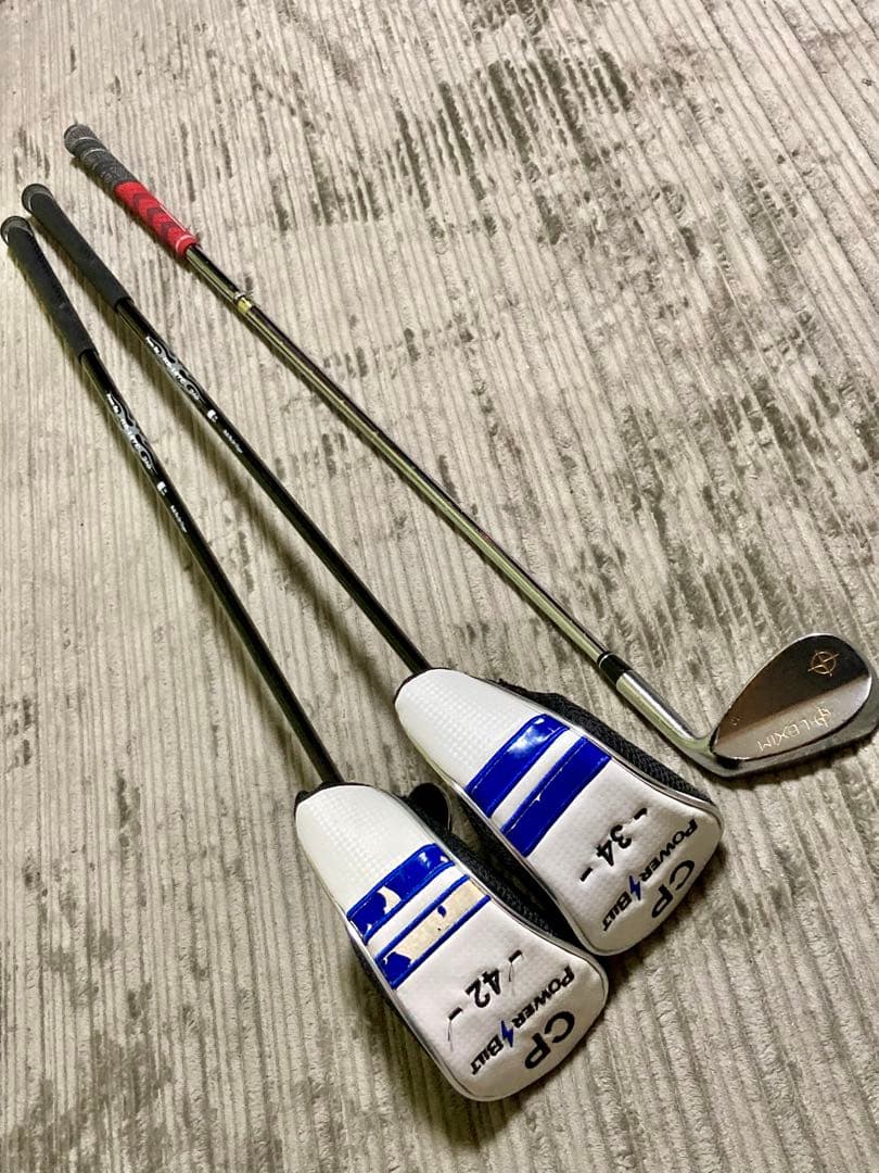 パワービルト DH-C チッパー　34度42度　２本セット　おまけ52度ウェッジ