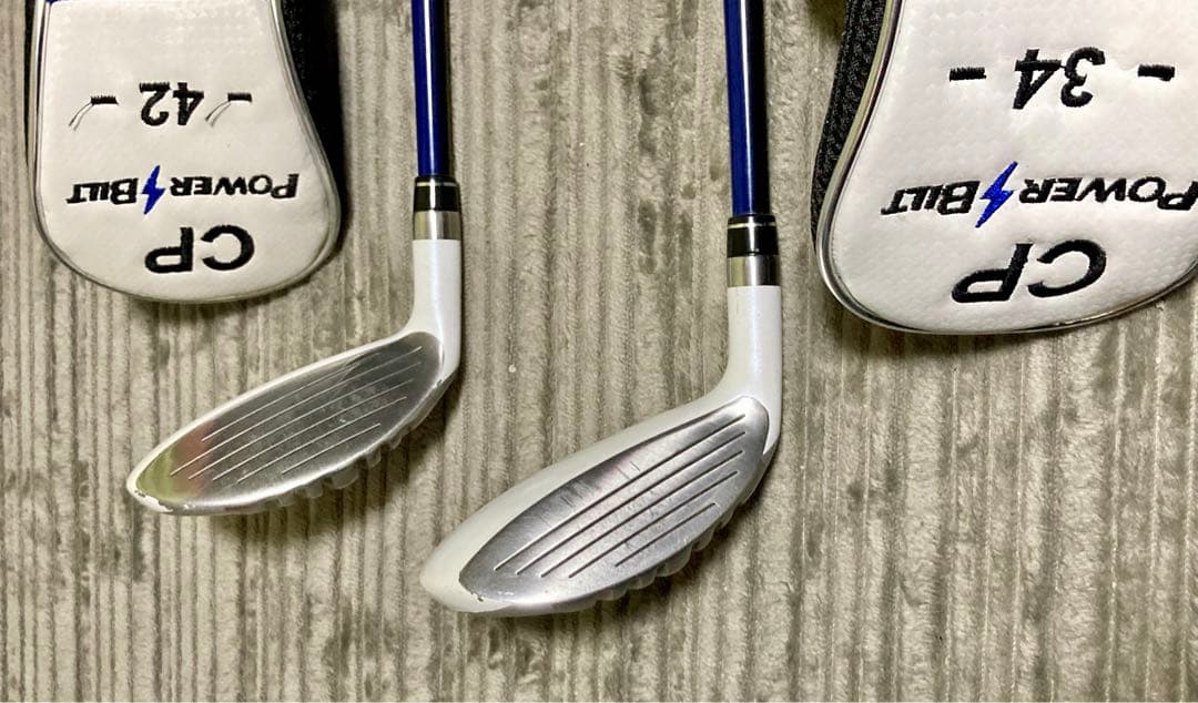 パワービルト DH-C チッパー　34度42度　２本セット　おまけ52度ウェッジ