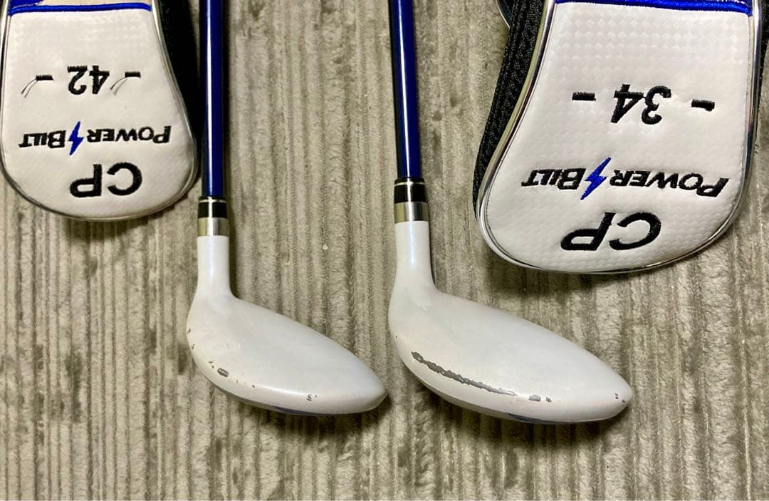 パワービルト DH-C チッパー　34度42度　２本セット　おまけ52度ウェッジ