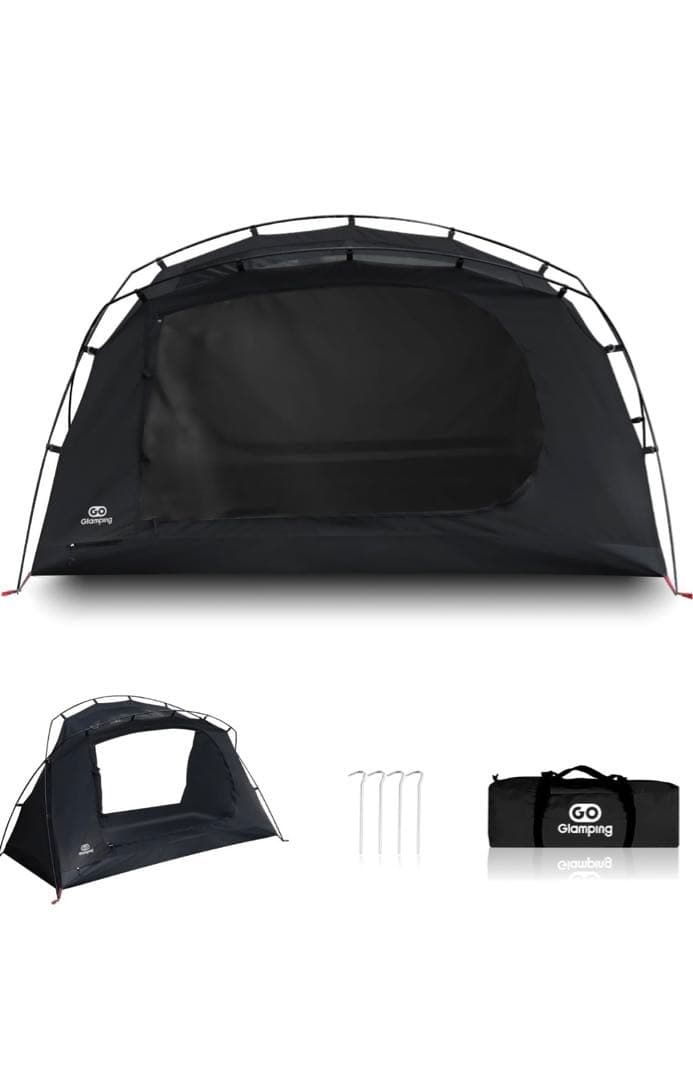 最終価格 GOGlamping SKY EYE 自立式テント TC ブラック