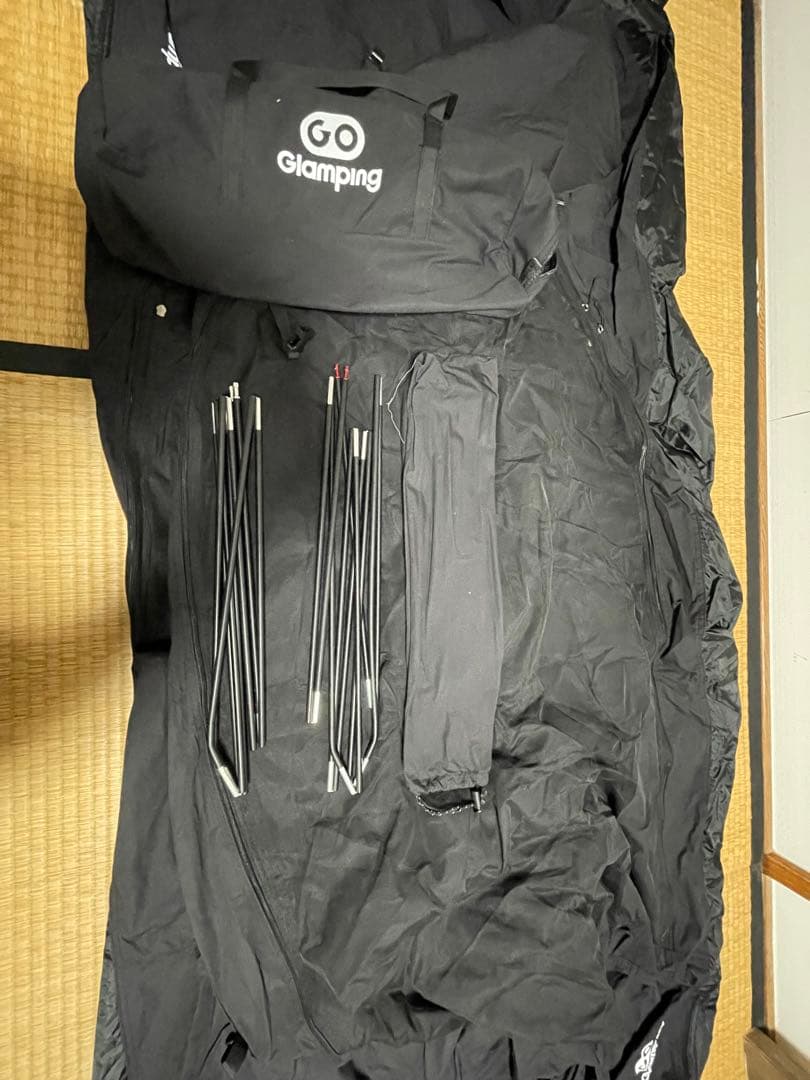 最終価格 GOGlamping SKY EYE 自立式テント TC ブラック