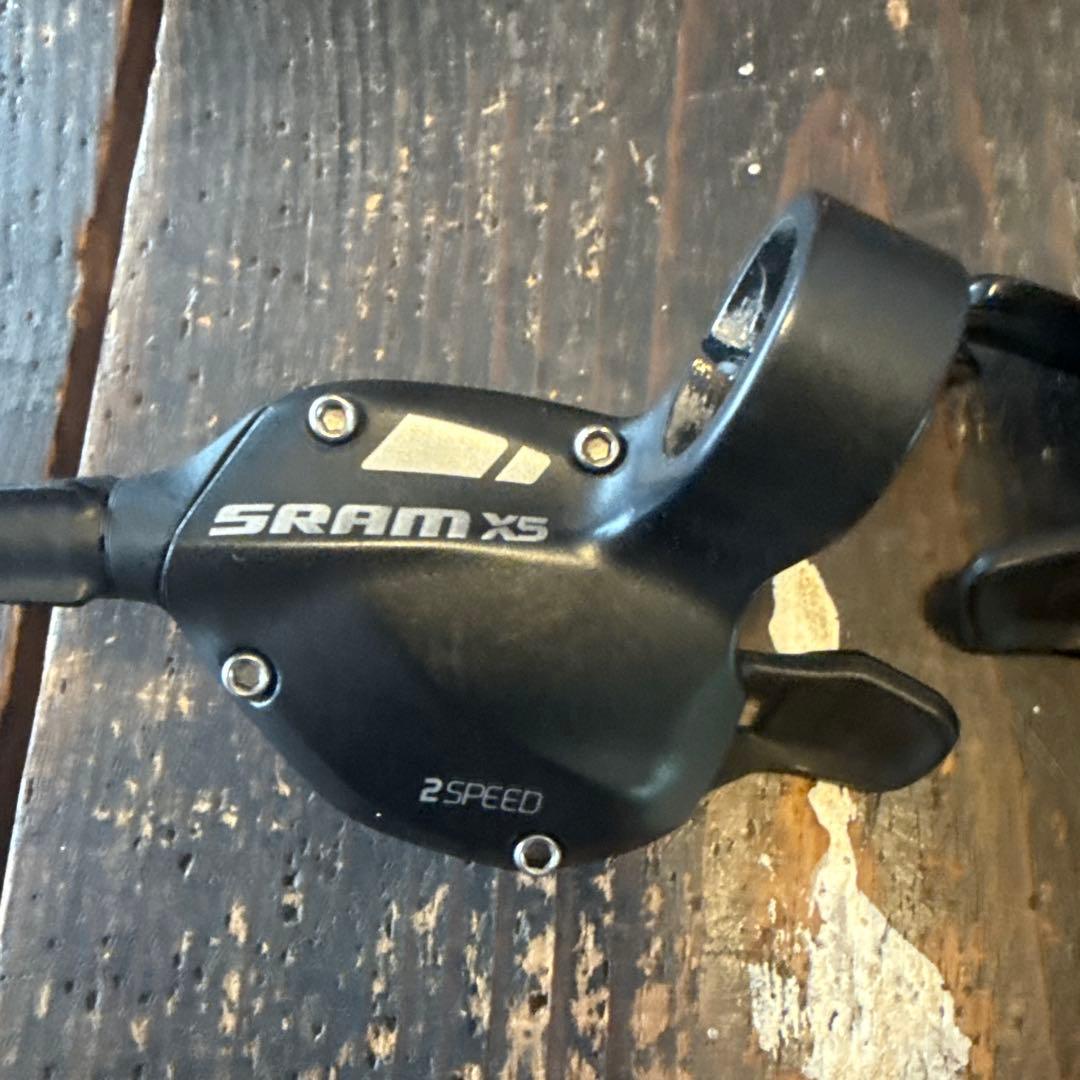 SRAM X5 2速・10速シフター・レバー