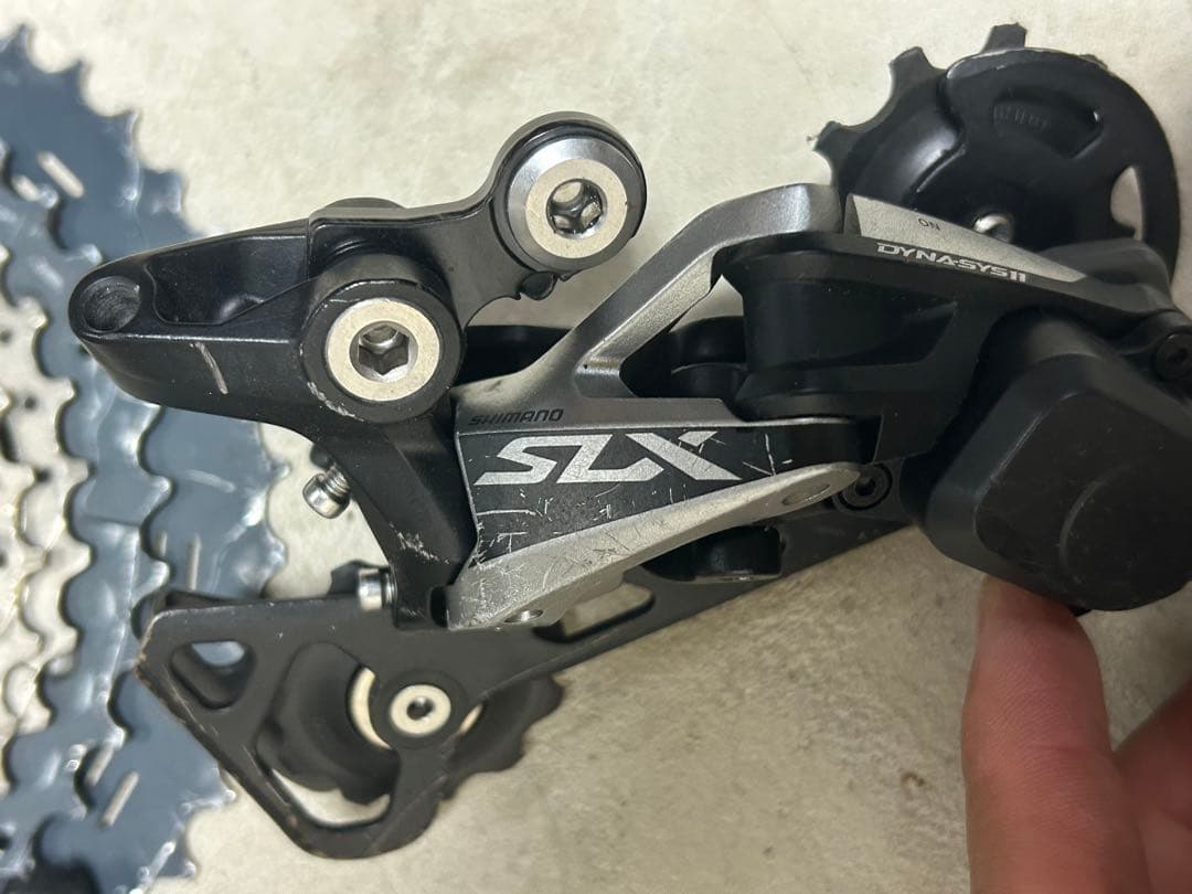 Shimano SLX 11速カセット・リアディレイラーセット　mtb