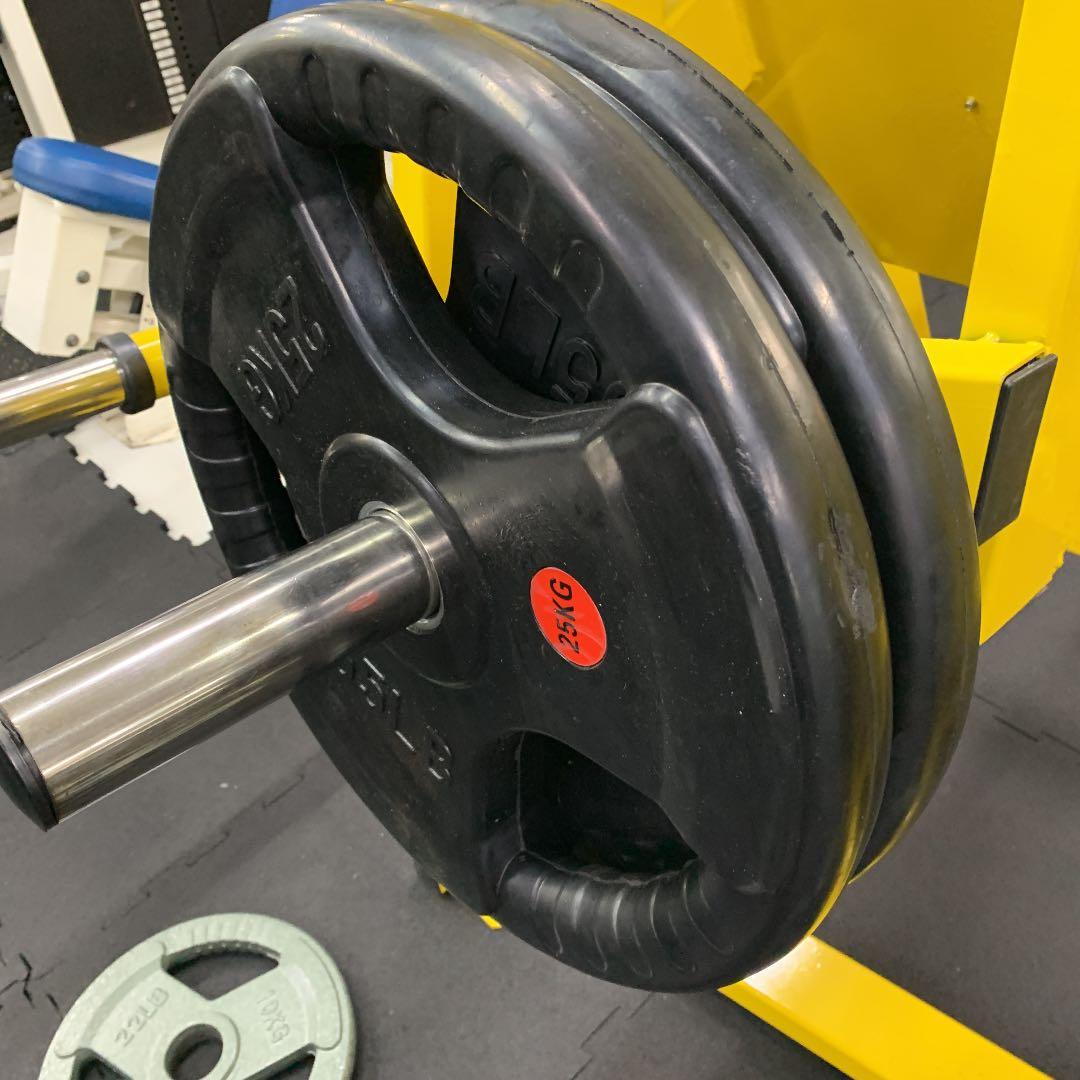 3グリップラバープレート 25kg   2枚