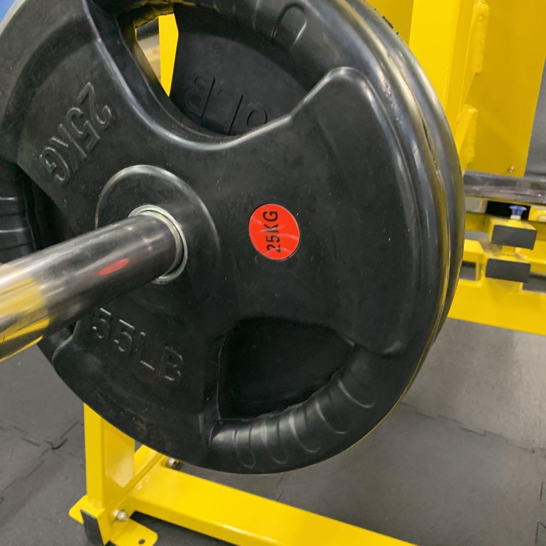 3グリップラバープレート 25kg   2枚