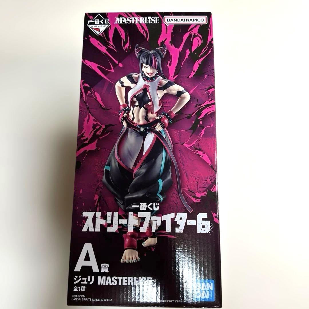 一番くじ ストリートファイター6 A賞 ジュリ フィギュア　H賞 クリアファイル