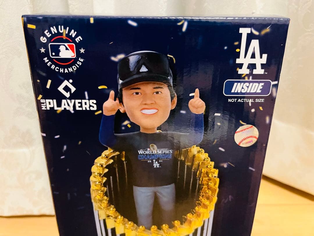 【正規品】大谷翔平 WS2024Champプレーヤーイントロフィーボブルヘッド③